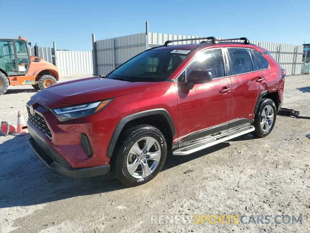 1 Photograph of a damaged car JTMLWRFV2PD206488 TOYOTA RAV4 2023