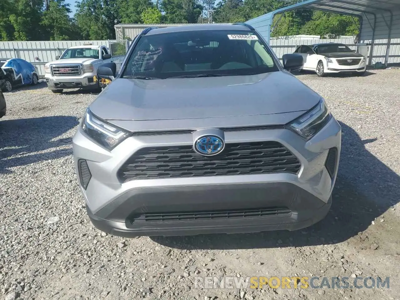 5 Фотография поврежденного автомобиля JTMLWRFVXPD207145 TOYOTA RAV4 2023