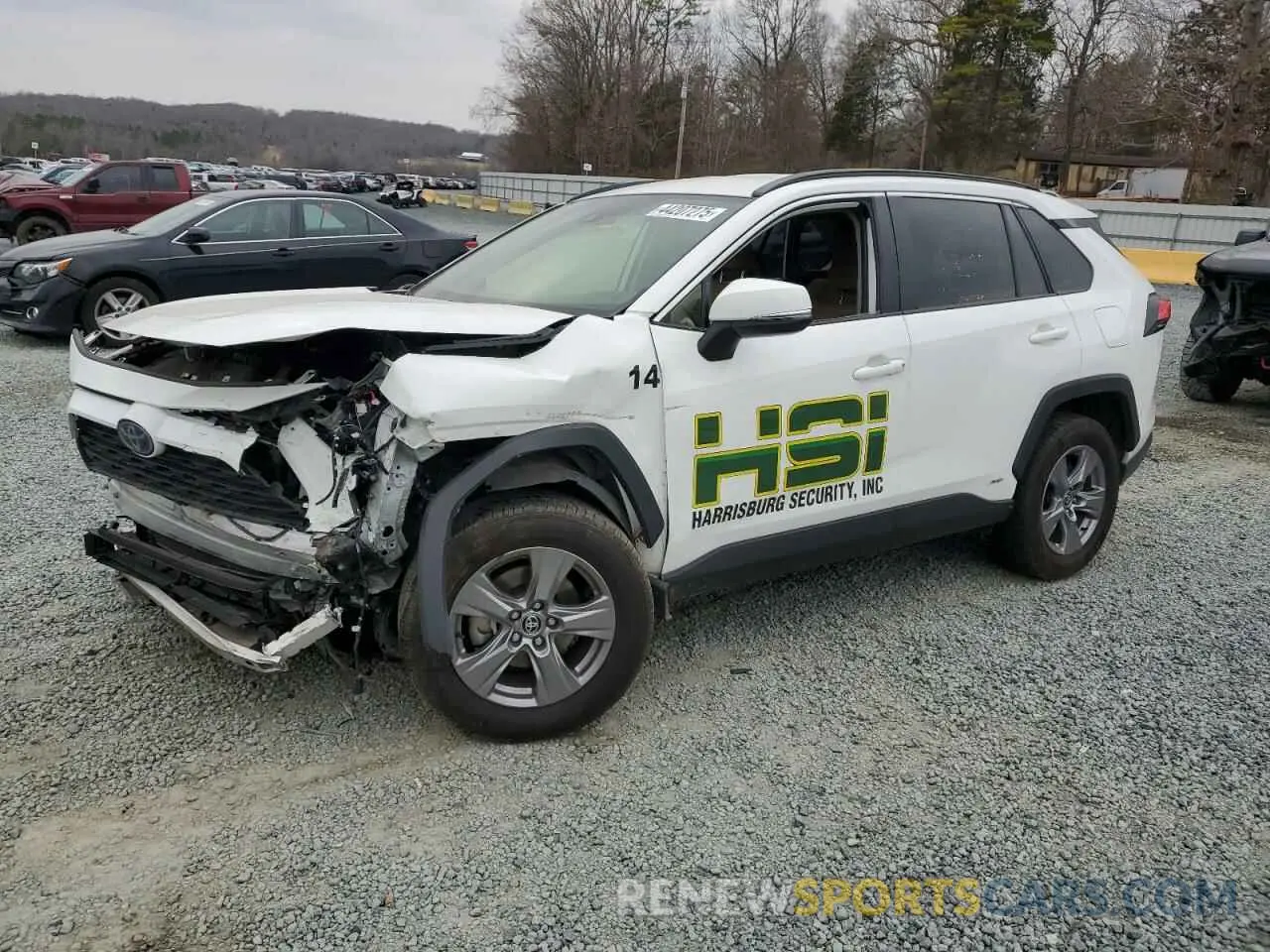 1 Photograph of a damaged car JTMMWRFV8PD180404 TOYOTA RAV4 2023
