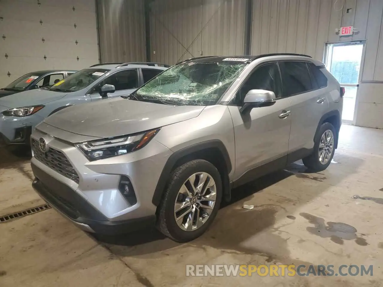 1 Фотография поврежденного автомобиля JTMN1RFV4PJ041780 TOYOTA RAV4 2023