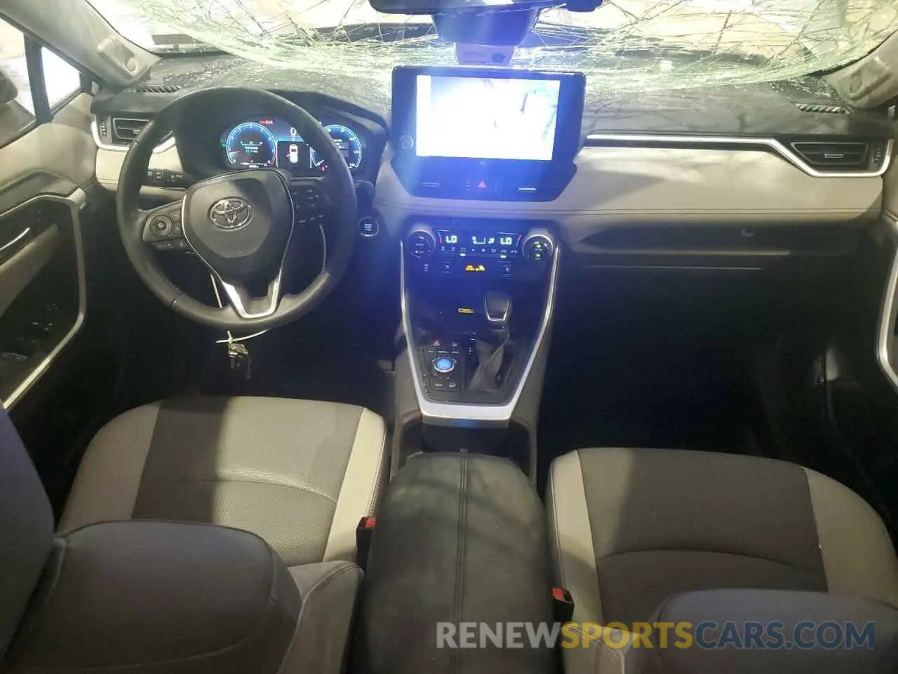 8 Фотография поврежденного автомобиля JTMN1RFV4PJ041780 TOYOTA RAV4 2023