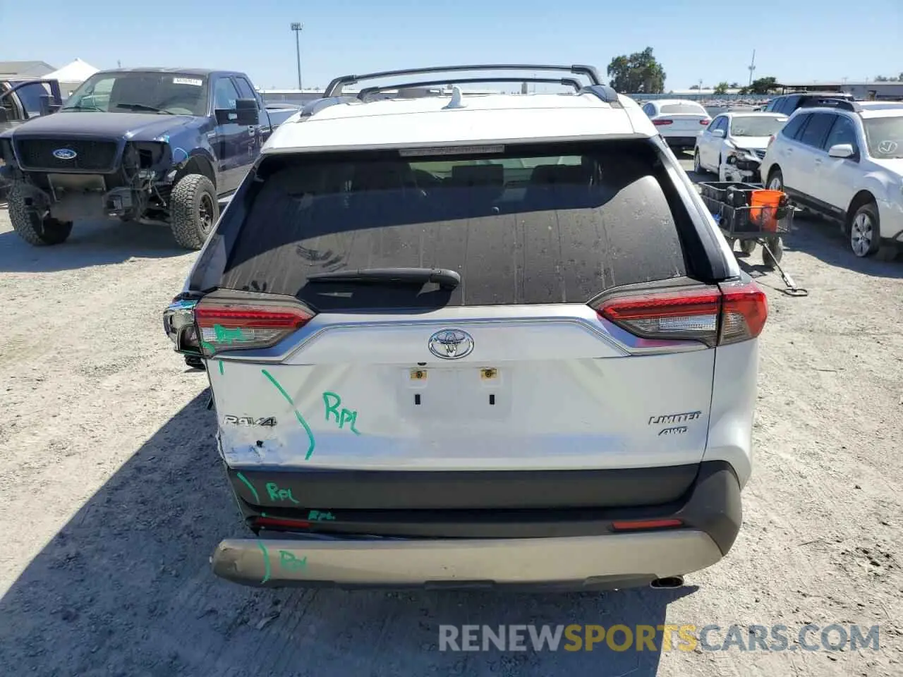 6 Фотография поврежденного автомобиля JTMN1RFV8PJ040843 TOYOTA RAV4 2023