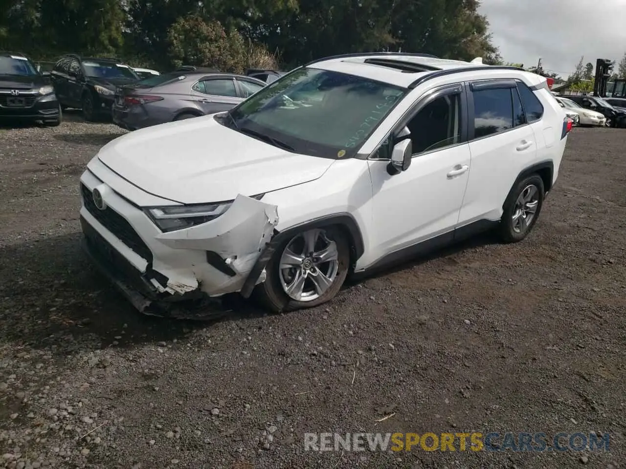 1 Photograph of a damaged car JTMP1RFVXPD101164 TOYOTA RAV4 2023