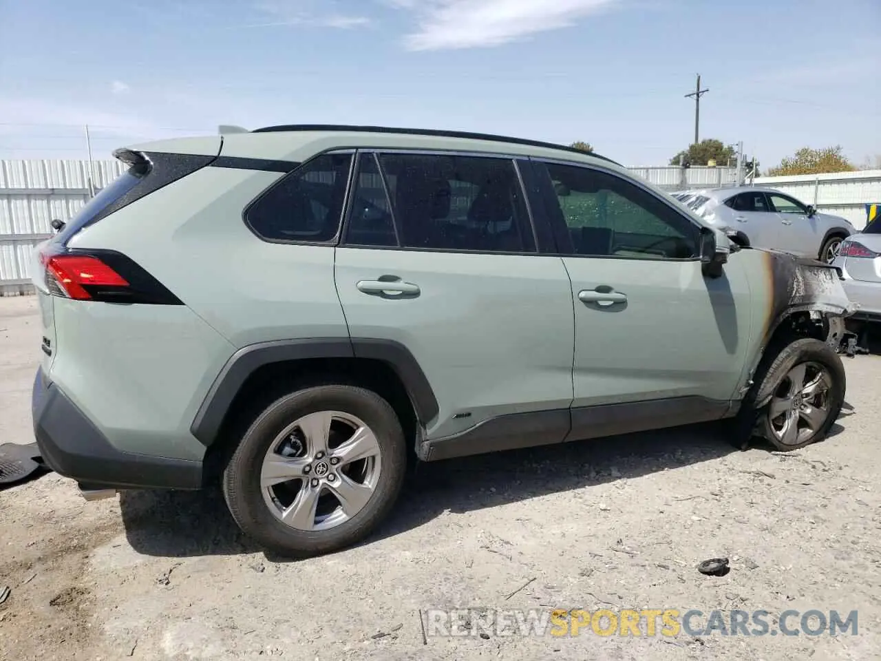 3 Photograph of a damaged car JTMRWRFV1PD171808 TOYOTA RAV4 2023