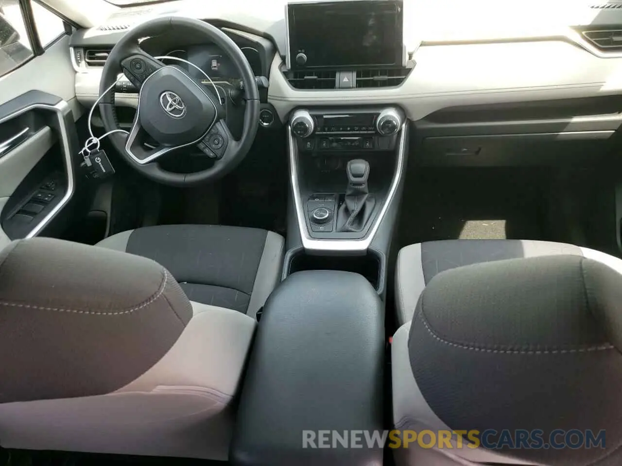 8 Photograph of a damaged car JTMRWRFV1PD171808 TOYOTA RAV4 2023