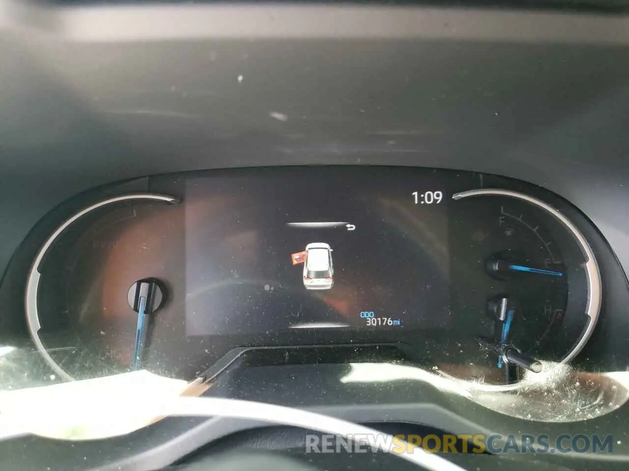 9 Photograph of a damaged car JTMRWRFV1PD171808 TOYOTA RAV4 2023