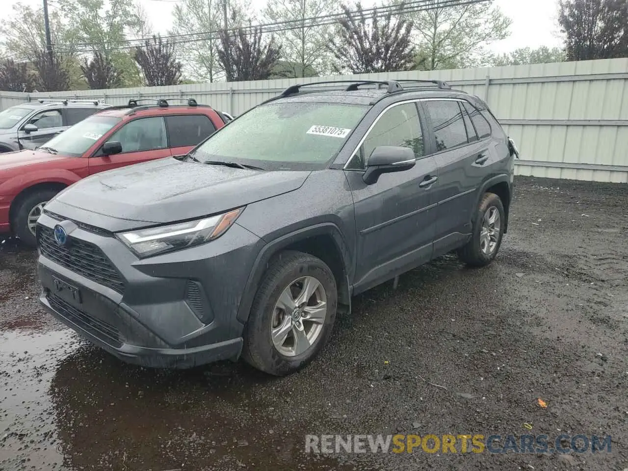 1 Photograph of a damaged car JTMRWRFV1PD201731 TOYOTA RAV4 2023