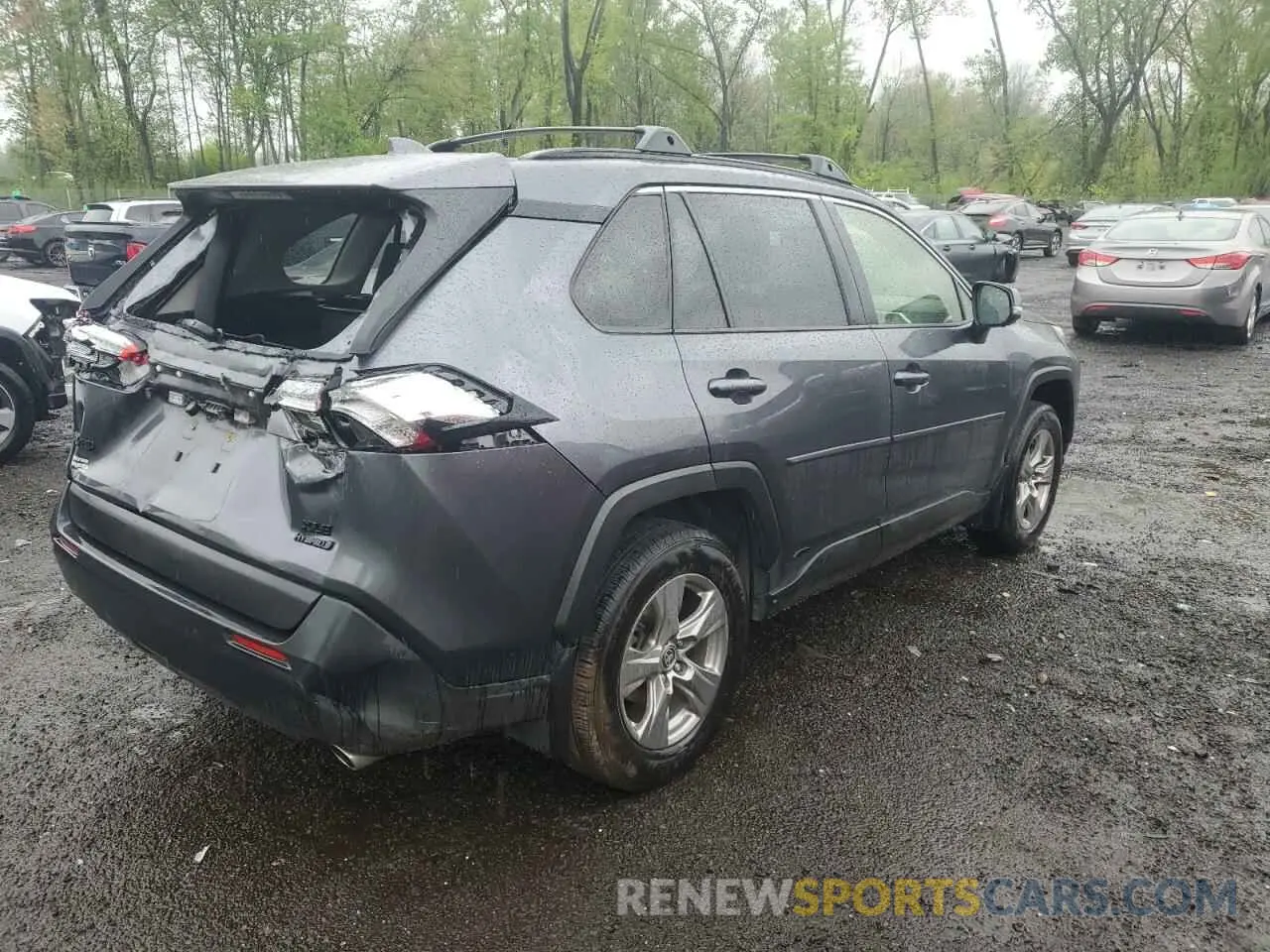 3 Photograph of a damaged car JTMRWRFV1PD201731 TOYOTA RAV4 2023