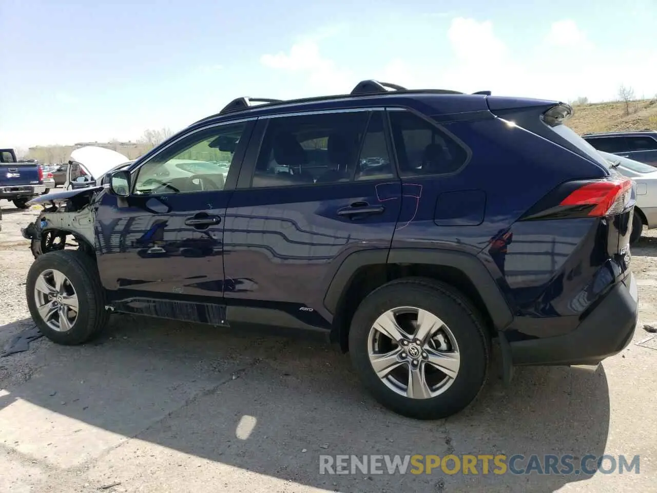 2 Photograph of a damaged car JTMRWRFV2PD194465 TOYOTA RAV4 2023