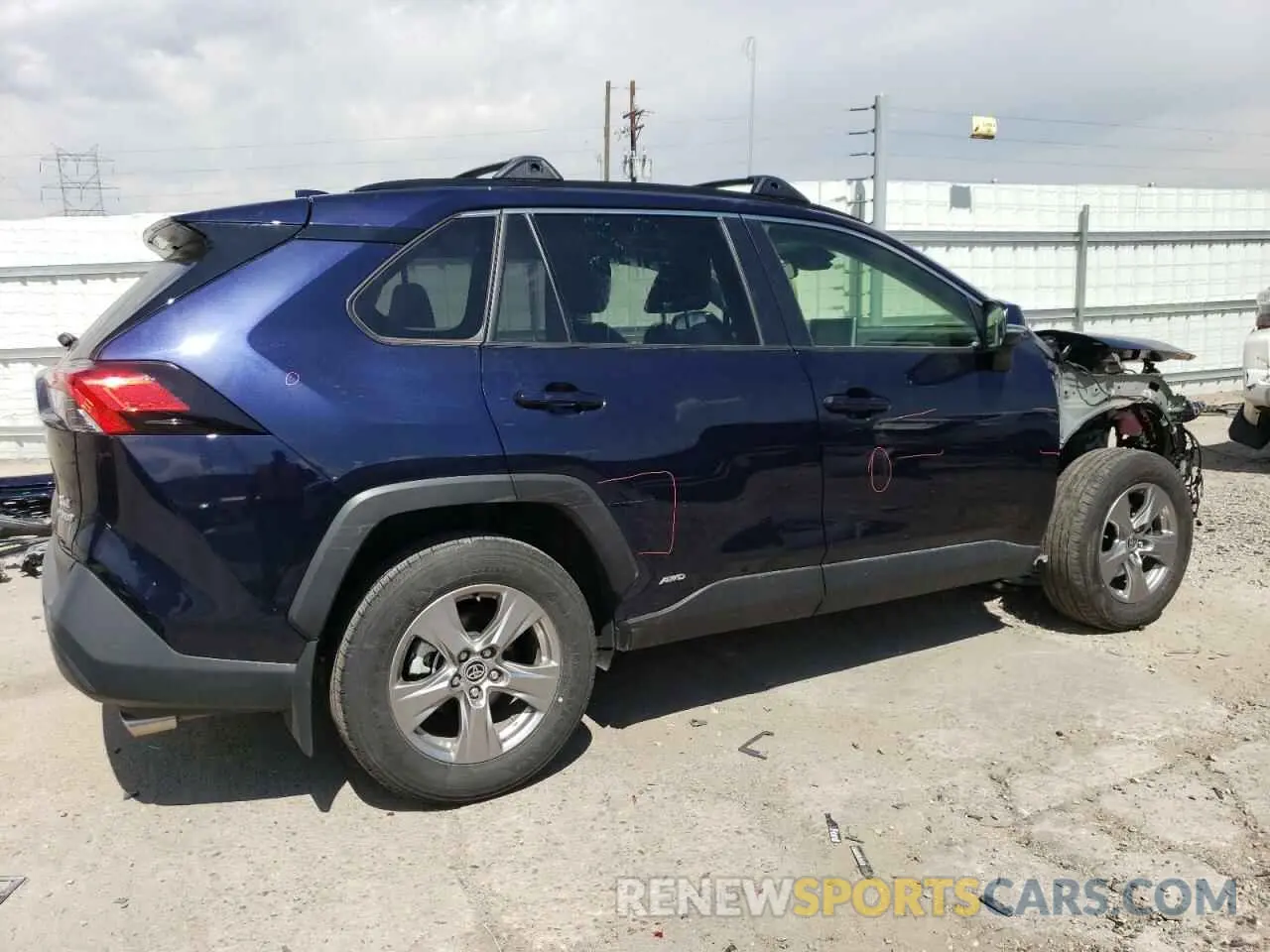 3 Photograph of a damaged car JTMRWRFV2PD194465 TOYOTA RAV4 2023