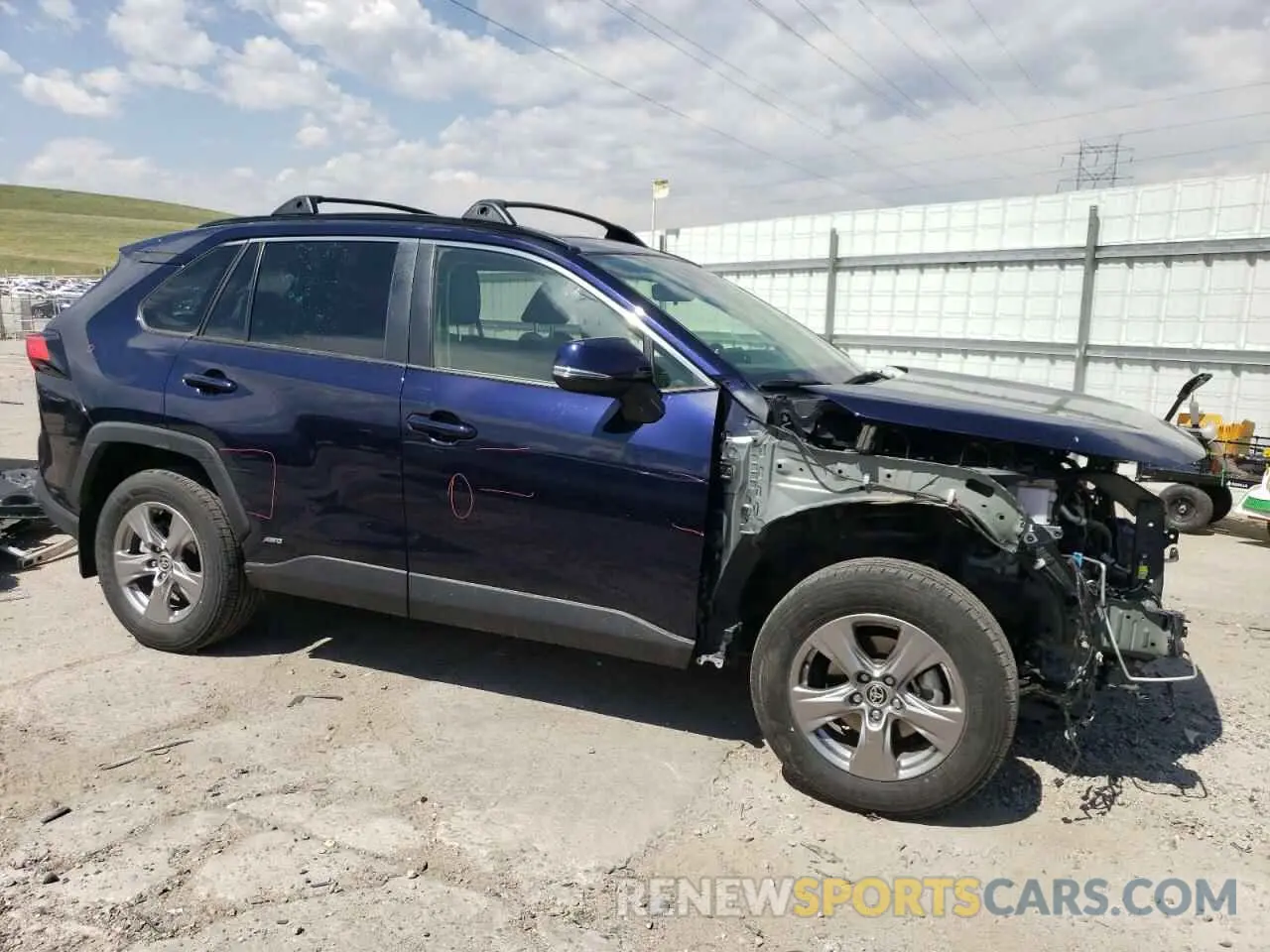 4 Photograph of a damaged car JTMRWRFV2PD194465 TOYOTA RAV4 2023