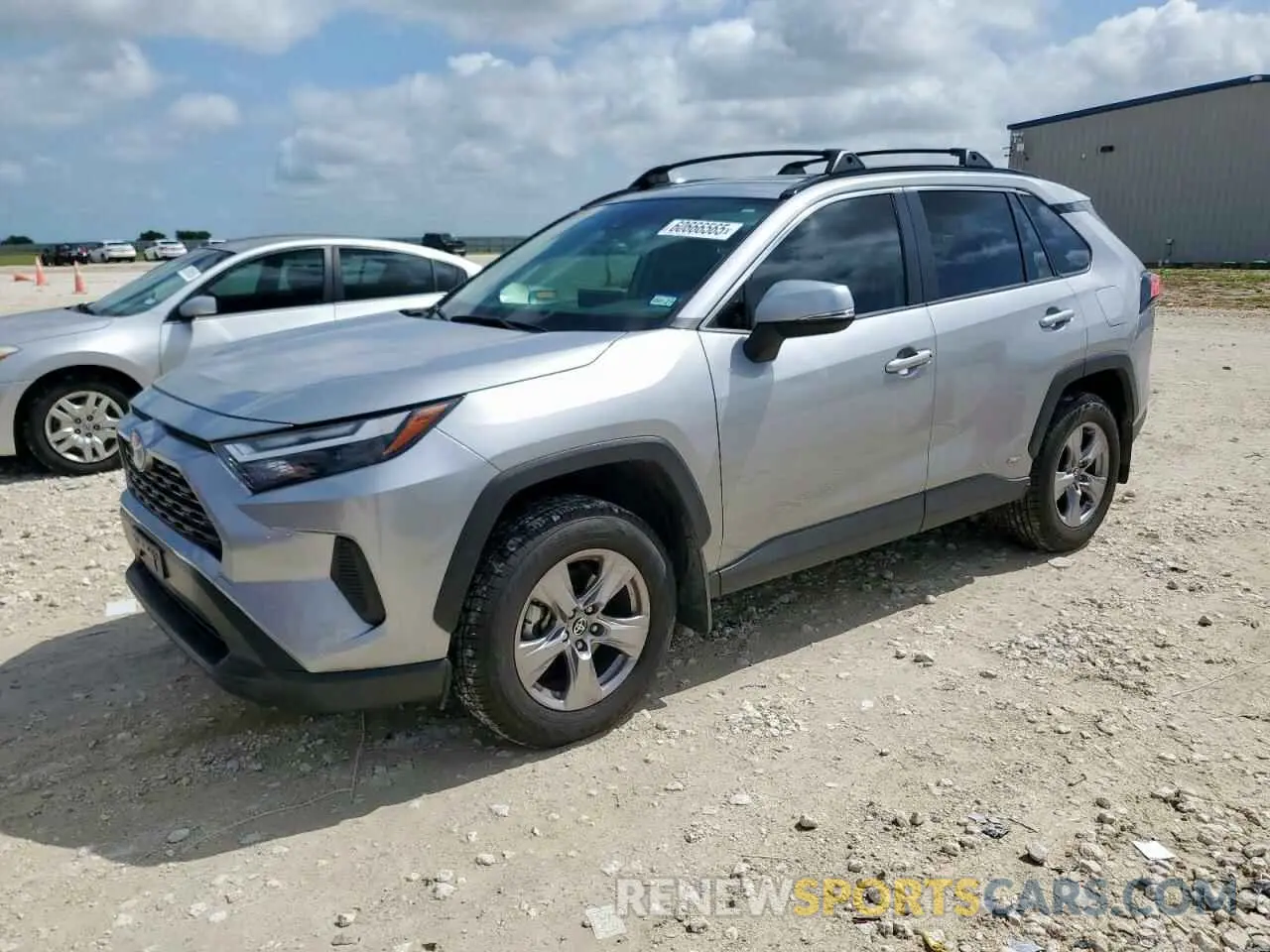 1 Photograph of a damaged car JTMRWRFV2PD196278 TOYOTA RAV4 2023