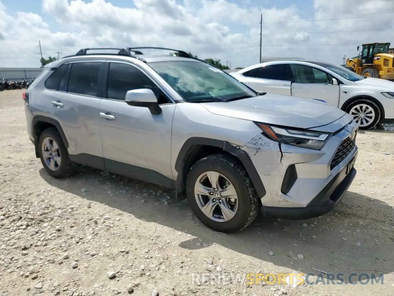 4 Photograph of a damaged car JTMRWRFV2PD196278 TOYOTA RAV4 2023