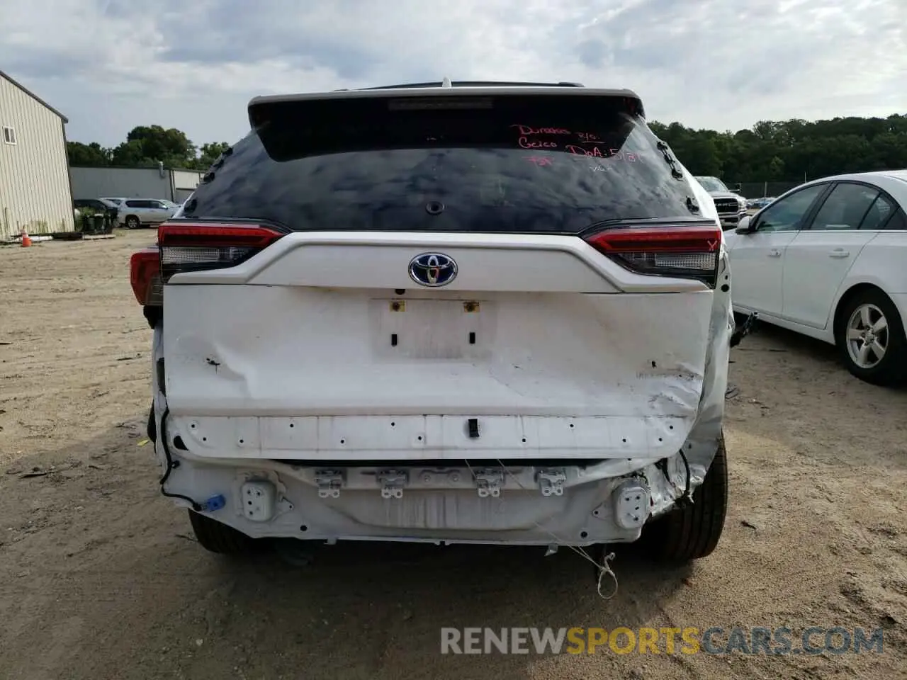 6 Photograph of a damaged car JTMRWRFV2PD206906 TOYOTA RAV4 2023