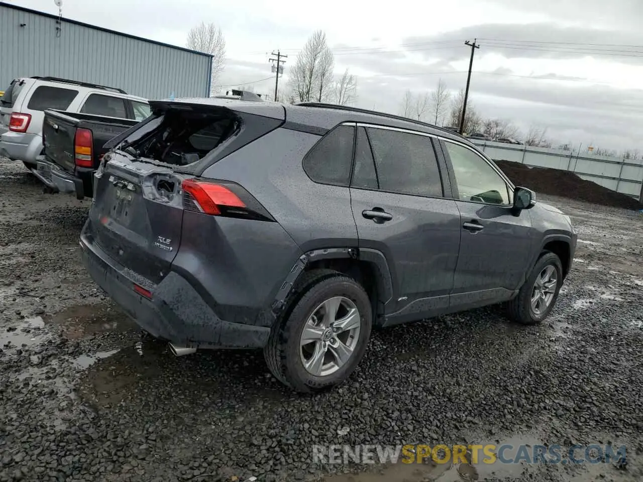 3 Photograph of a damaged car JTMRWRFV3PD199822 TOYOTA RAV4 2023