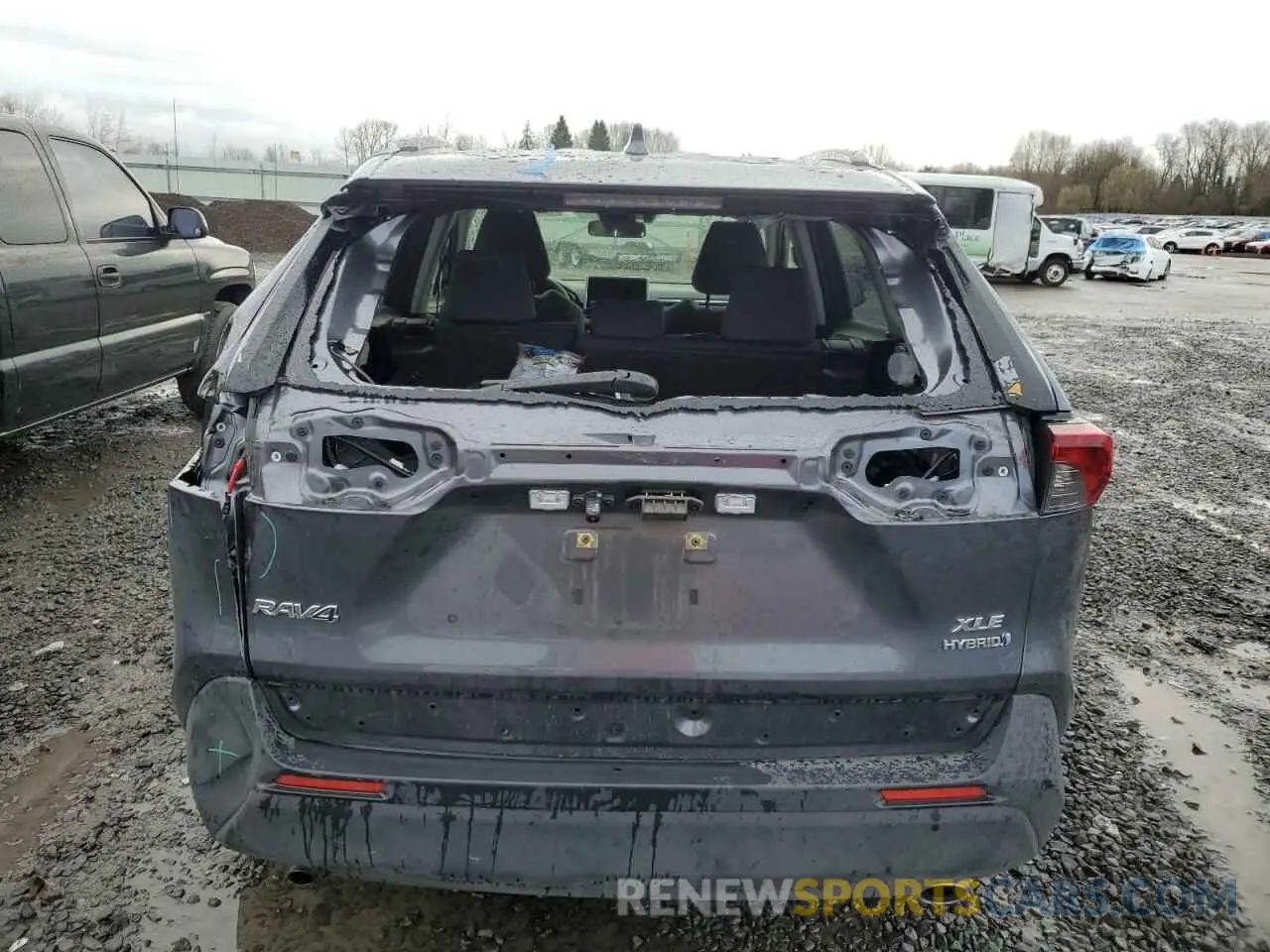 6 Photograph of a damaged car JTMRWRFV3PD199822 TOYOTA RAV4 2023