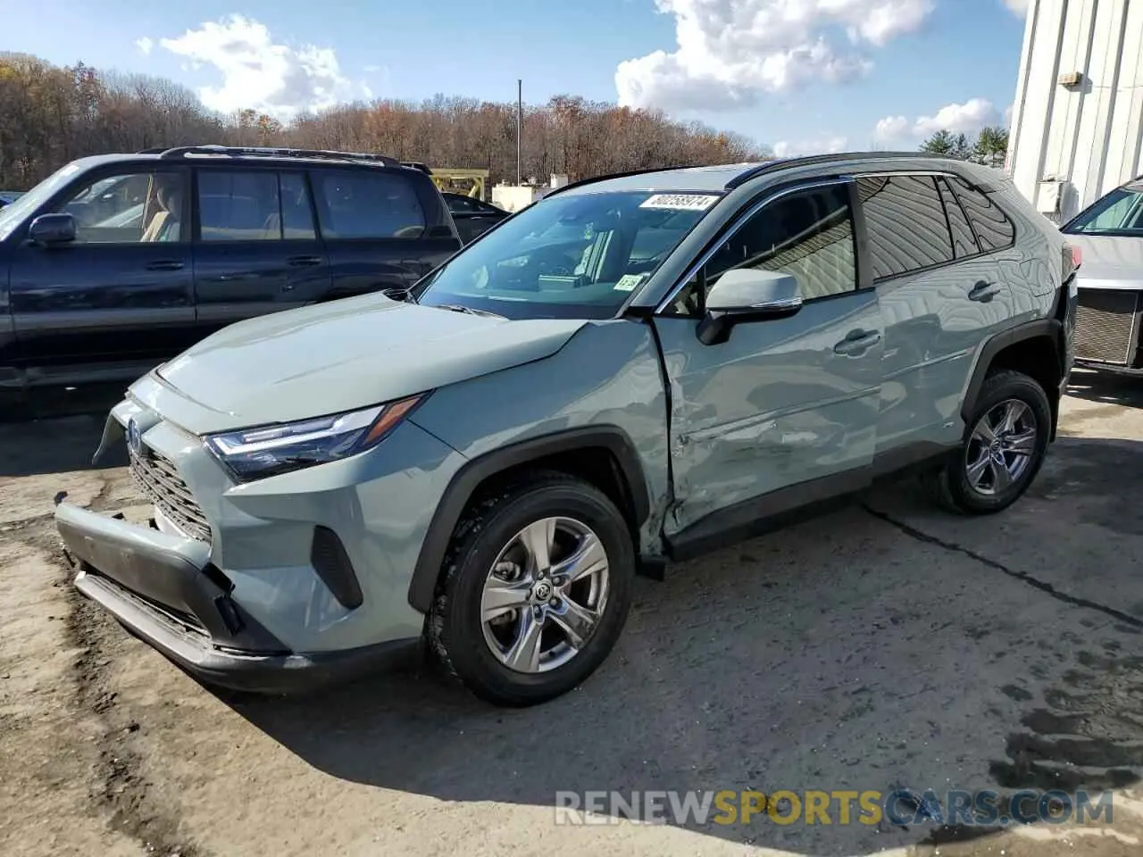 1 Фотография поврежденного автомобиля JTMRWRFV3PD207384 TOYOTA RAV4 2023