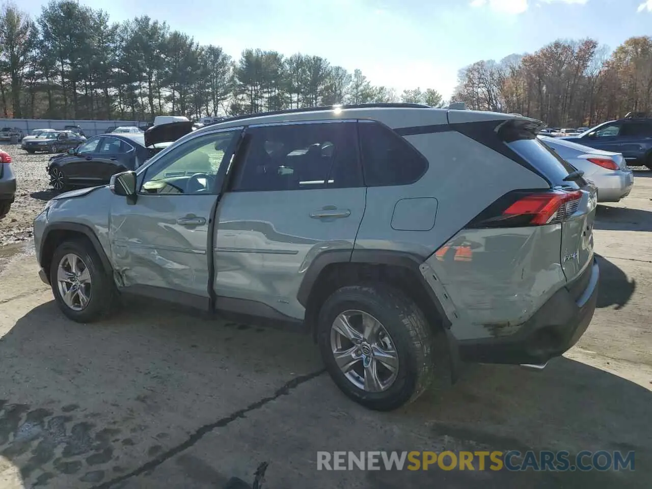 2 Фотография поврежденного автомобиля JTMRWRFV3PD207384 TOYOTA RAV4 2023