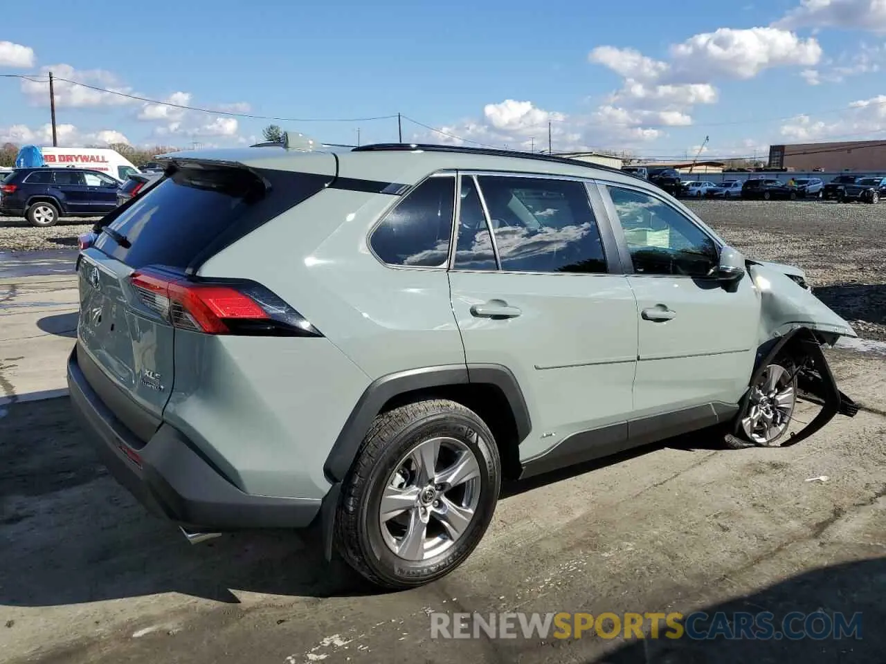 3 Фотография поврежденного автомобиля JTMRWRFV3PD207384 TOYOTA RAV4 2023