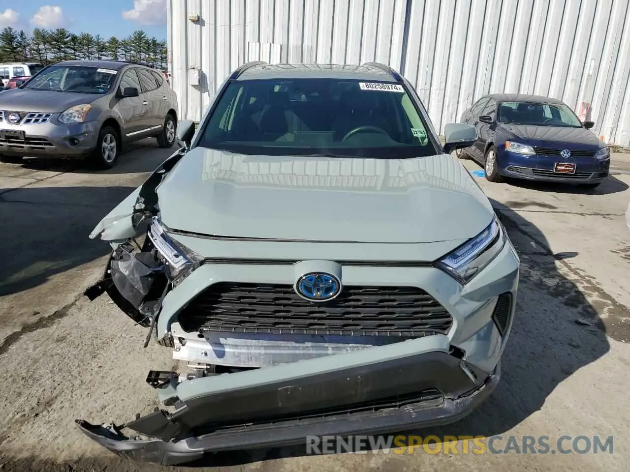 5 Фотография поврежденного автомобиля JTMRWRFV3PD207384 TOYOTA RAV4 2023