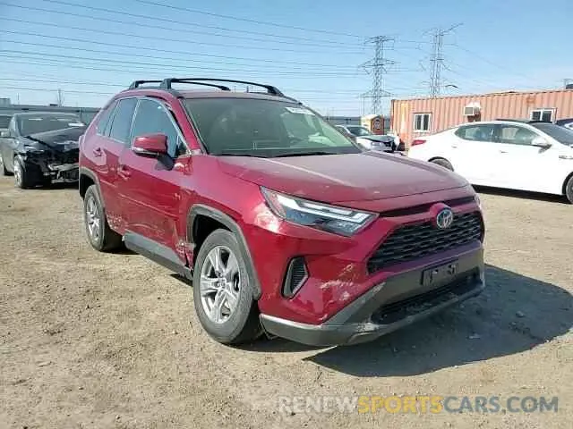 10 Photograph of a damaged car JTMRWRFV5PD193049 TOYOTA RAV4 2023