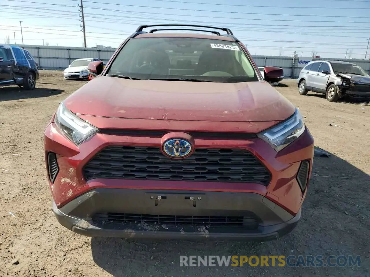5 Photograph of a damaged car JTMRWRFV5PD193049 TOYOTA RAV4 2023