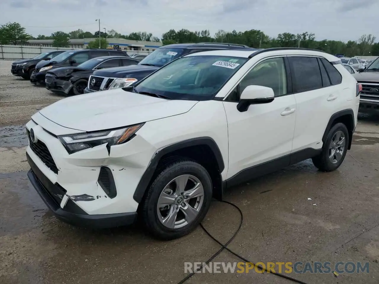 1 Фотография поврежденного автомобиля JTMRWRFV6PD202888 TOYOTA RAV4 2023