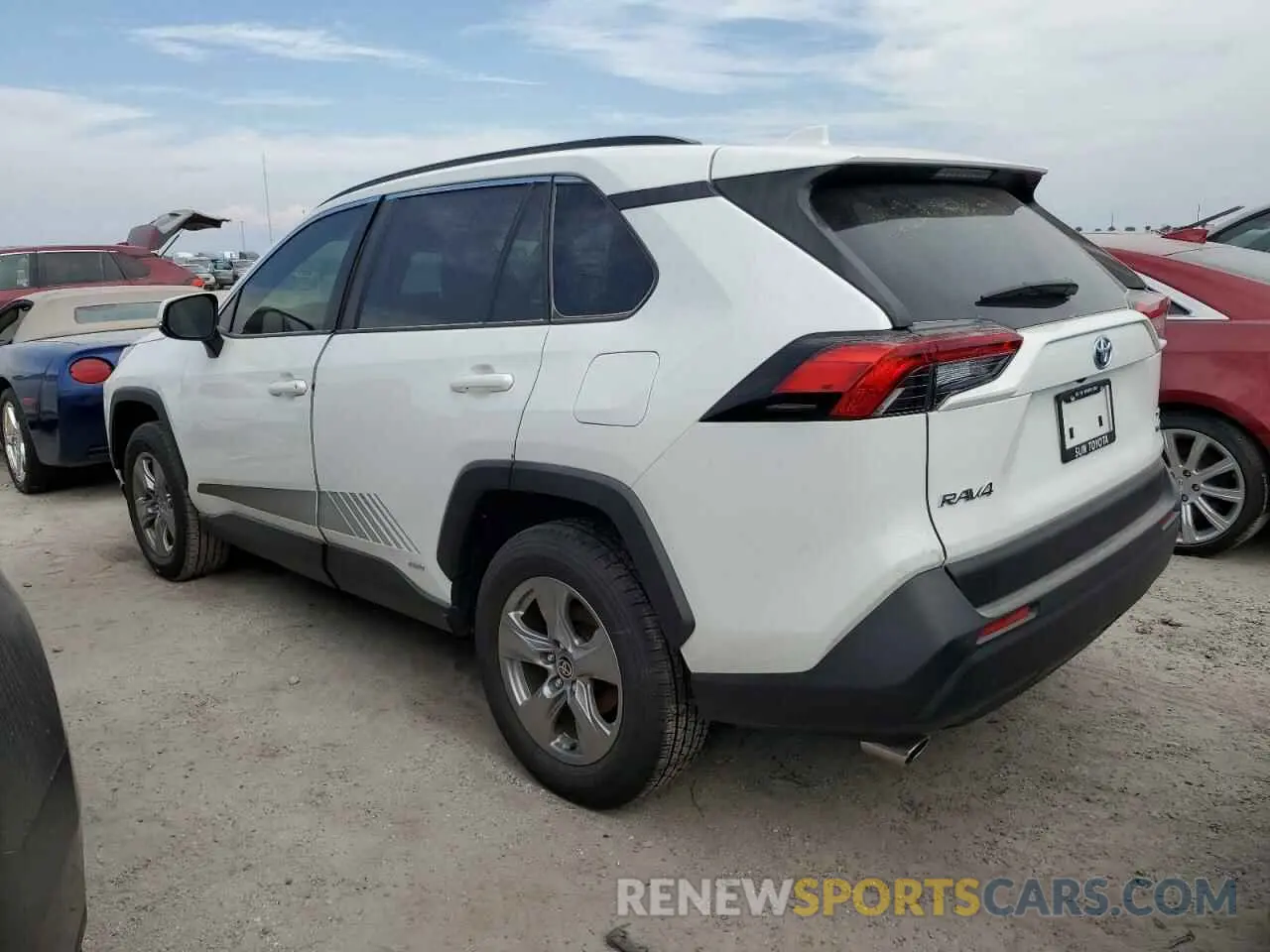2 Photograph of a damaged car JTMRWRFV8PD176875 TOYOTA RAV4 2023
