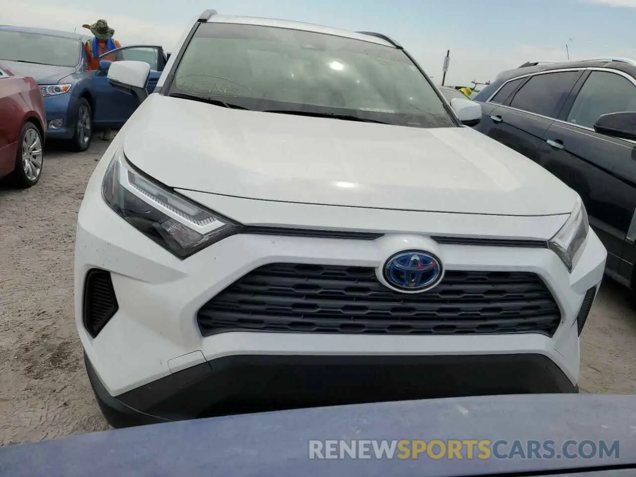 5 Photograph of a damaged car JTMRWRFV8PD176875 TOYOTA RAV4 2023