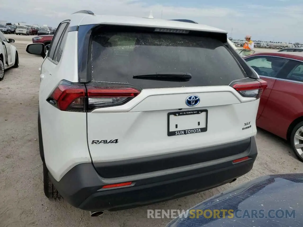 6 Photograph of a damaged car JTMRWRFV8PD176875 TOYOTA RAV4 2023