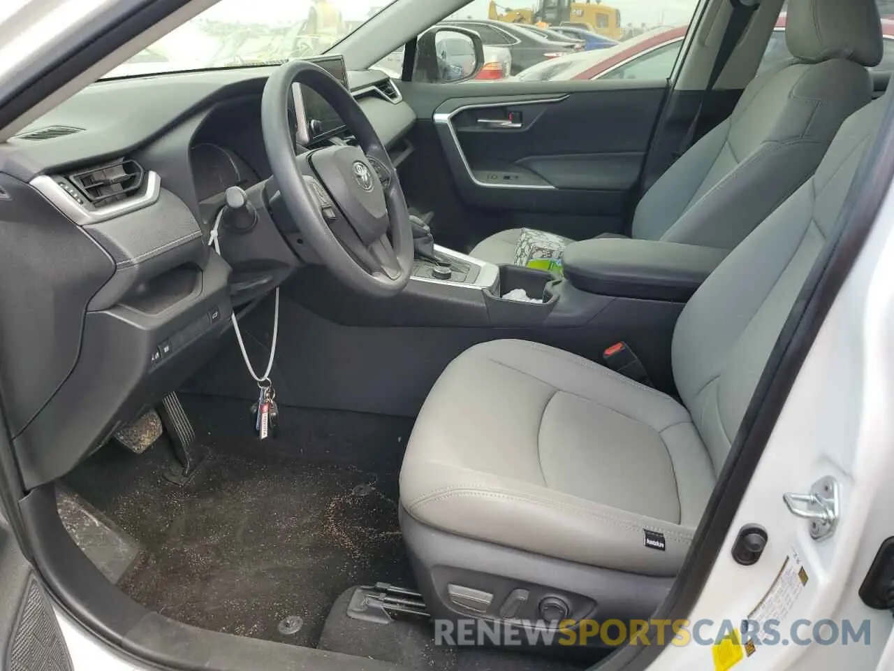 7 Photograph of a damaged car JTMRWRFV8PD176875 TOYOTA RAV4 2023