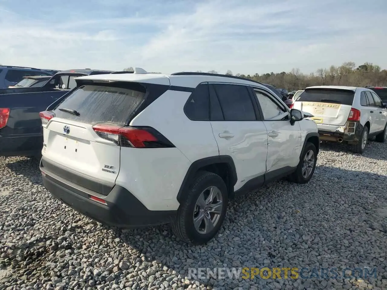 3 Photograph of a damaged car JTMRWRFVXPD192219 TOYOTA RAV4 2023