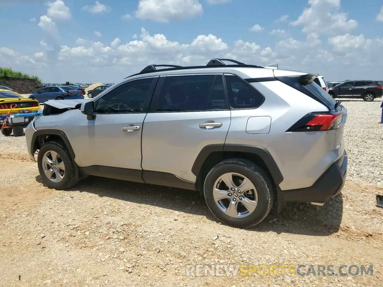 2 Photograph of a damaged car JTMRWRFVXPD196254 TOYOTA RAV4 2023