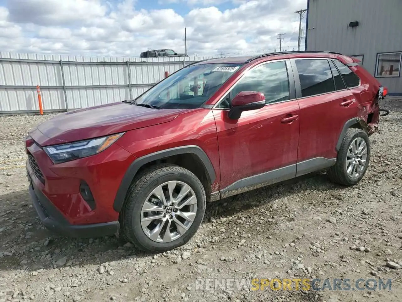 1 Photograph of a damaged car 2T3A1RFV0RW478467 TOYOTA RAV4 2024
