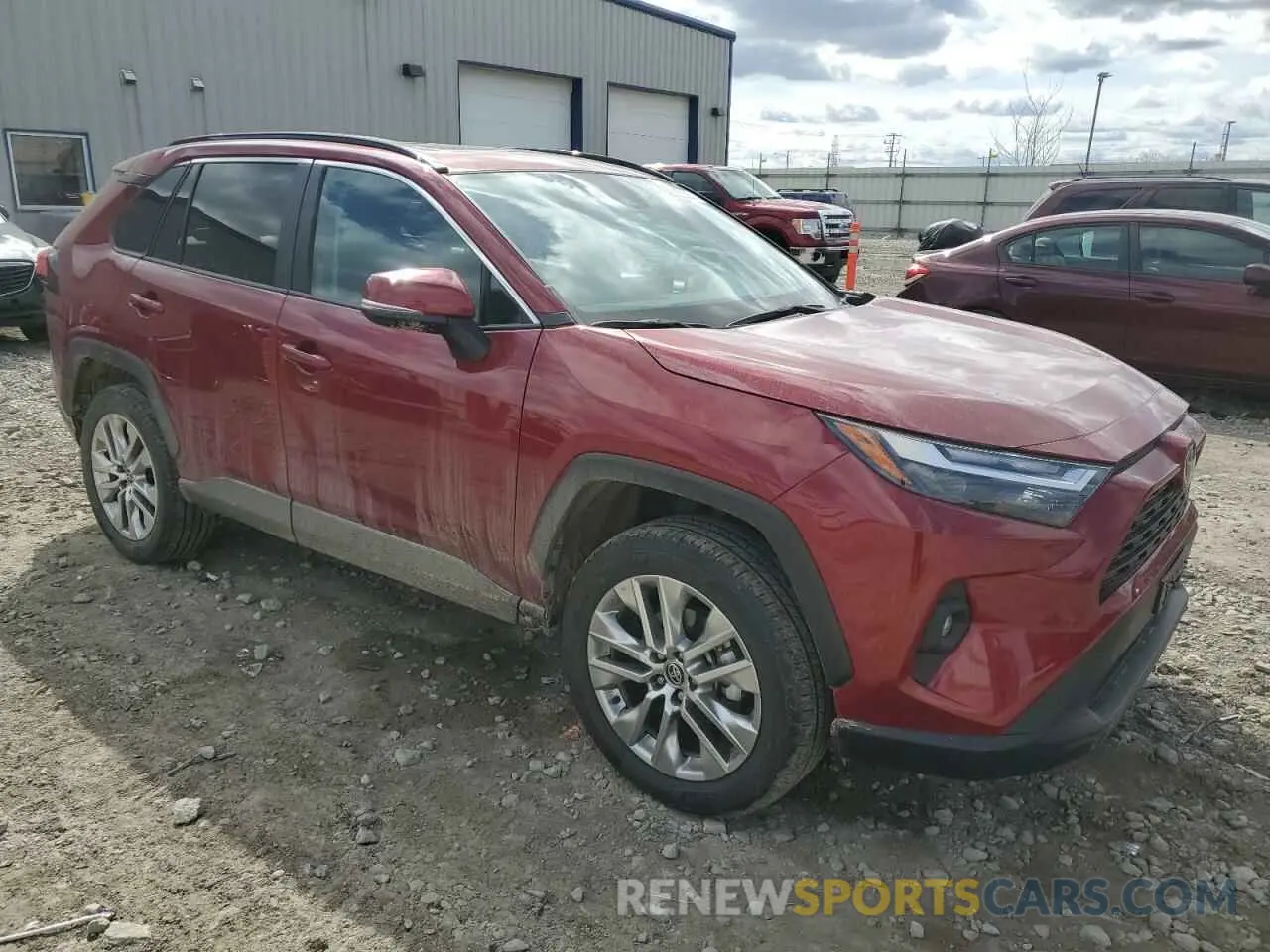 4 Photograph of a damaged car 2T3A1RFV0RW478467 TOYOTA RAV4 2024