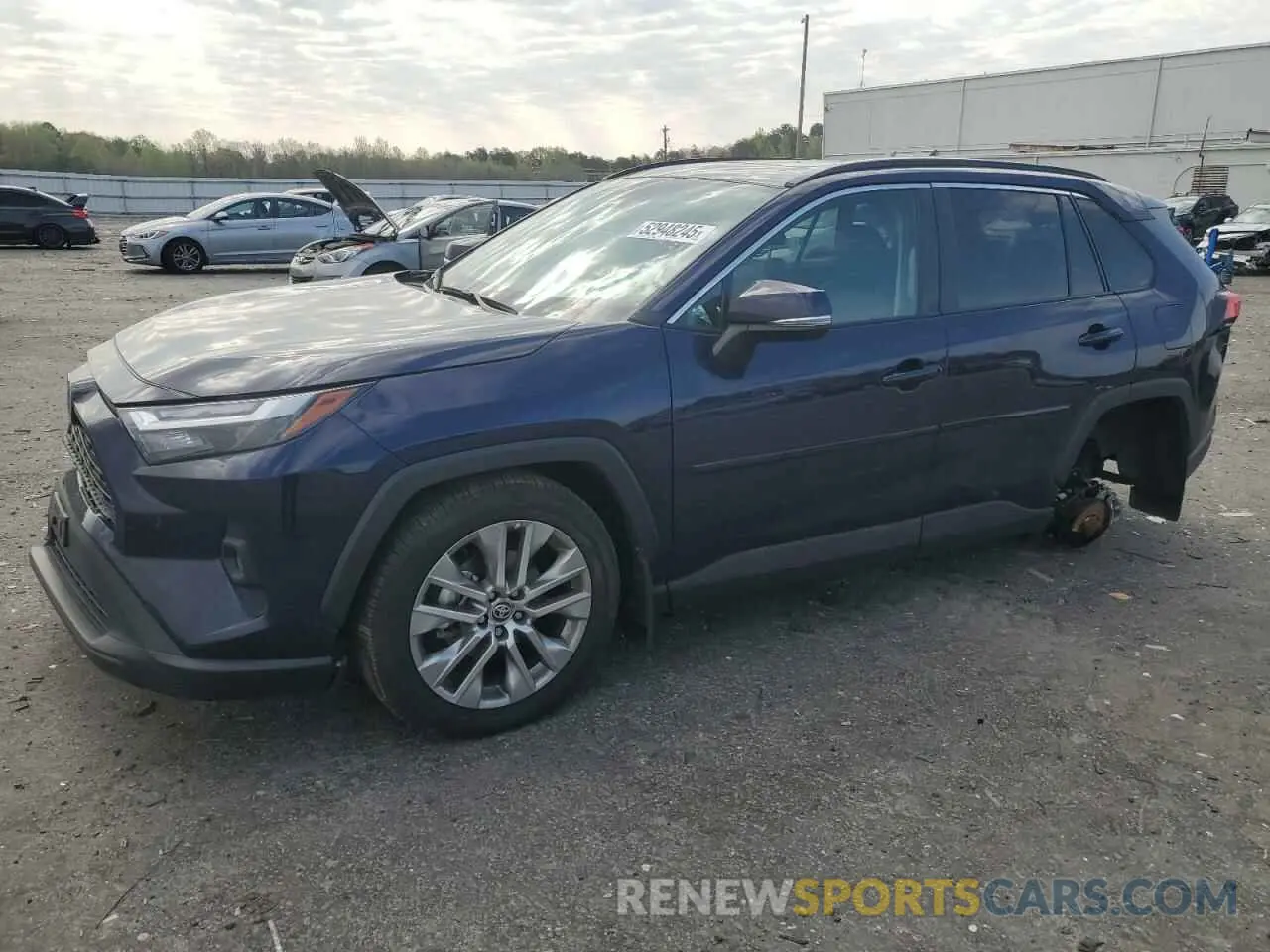 1 Photograph of a damaged car 2T3A1RFV2RW421042 TOYOTA RAV4 2024