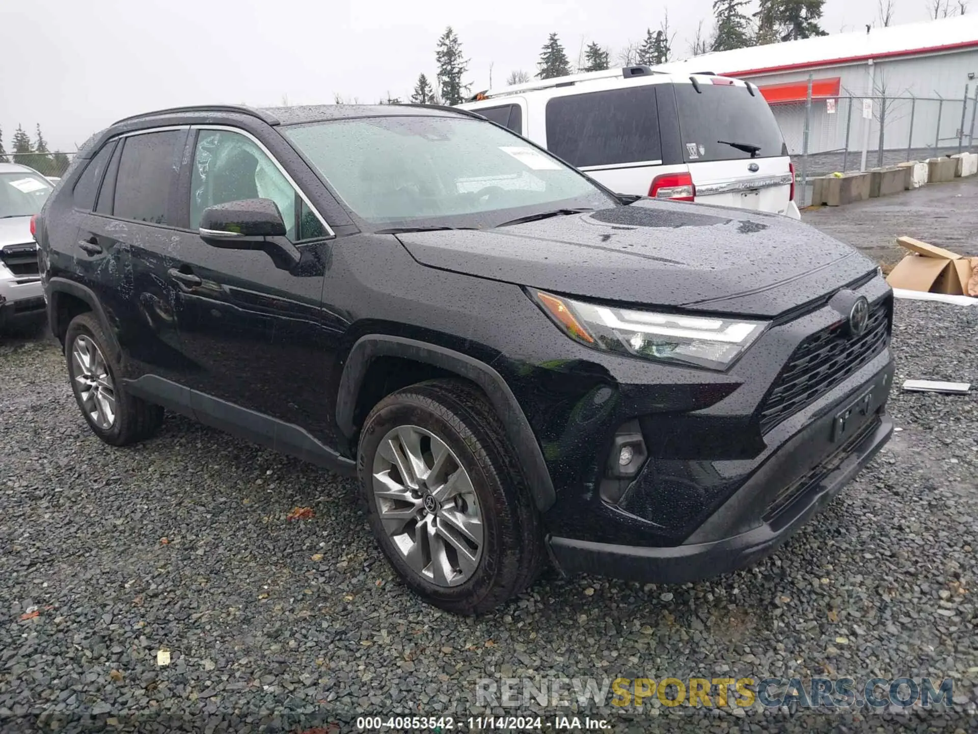 1 Photograph of a damaged car 2T3A1RFV5RW429166 TOYOTA RAV4 2024