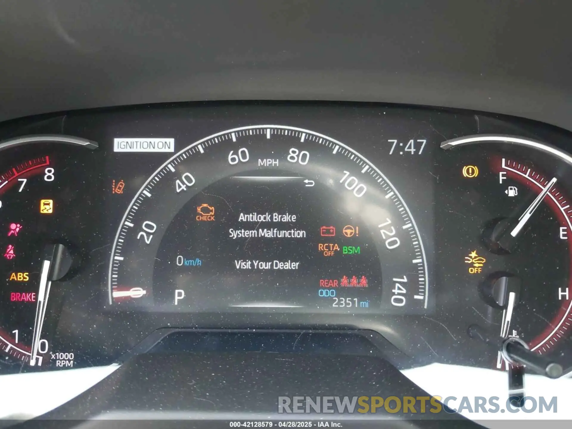 7 Фотография поврежденного автомобиля 2T3A1RFV5RW469473 TOYOTA RAV4 2024