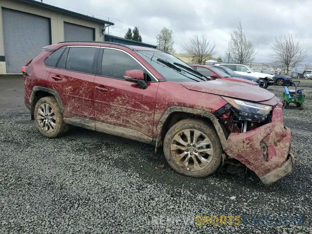 4 Photograph of a damaged car 2T3A1RFV7RW453498 TOYOTA RAV4 2024