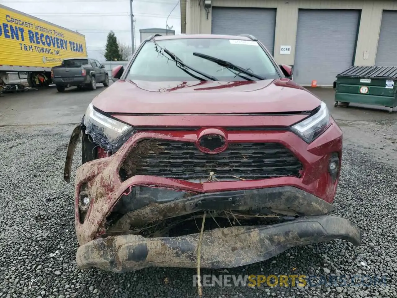 5 Photograph of a damaged car 2T3A1RFV7RW453498 TOYOTA RAV4 2024