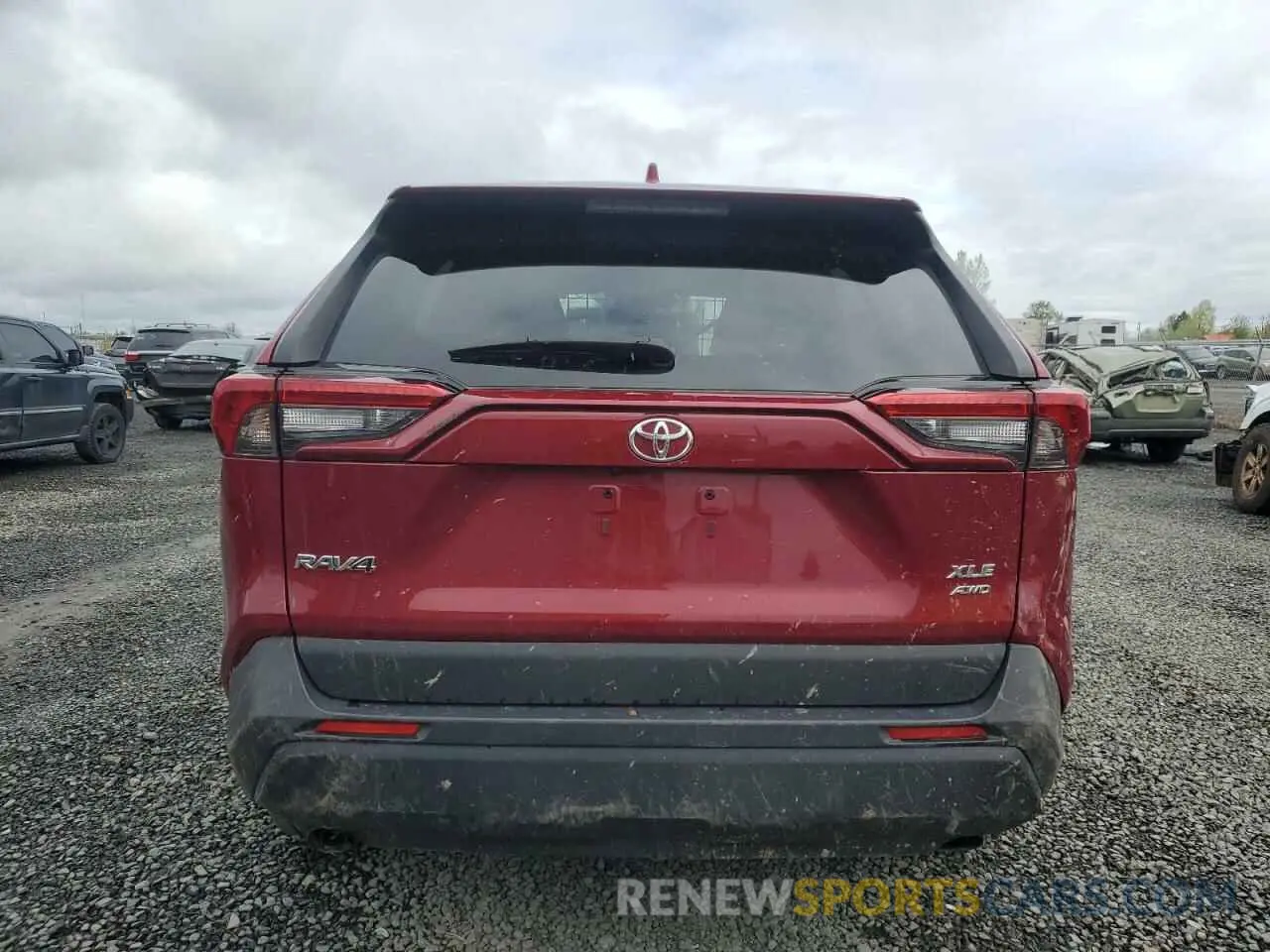 6 Photograph of a damaged car 2T3A1RFV7RW453498 TOYOTA RAV4 2024