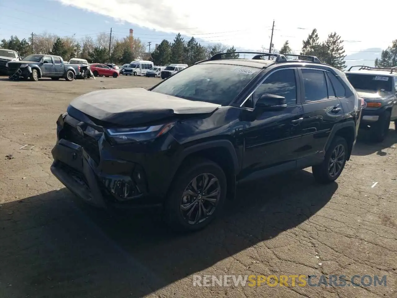 1 Photograph of a damaged car 2T3B6RFV3RW050883 TOYOTA RAV4 2024