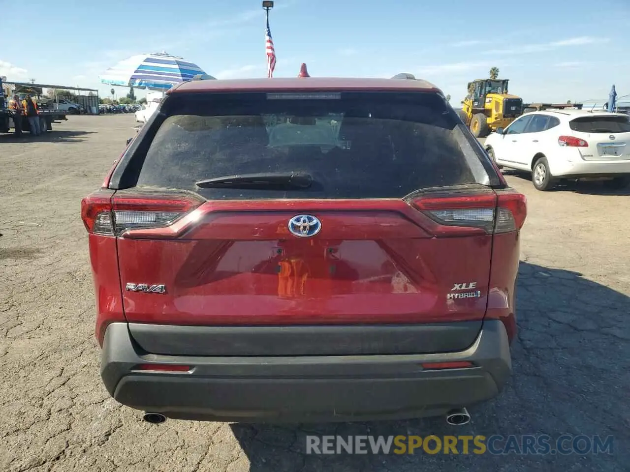 6 Фотография поврежденного автомобиля 2T3B6RFV9RW075545 TOYOTA RAV4 2024