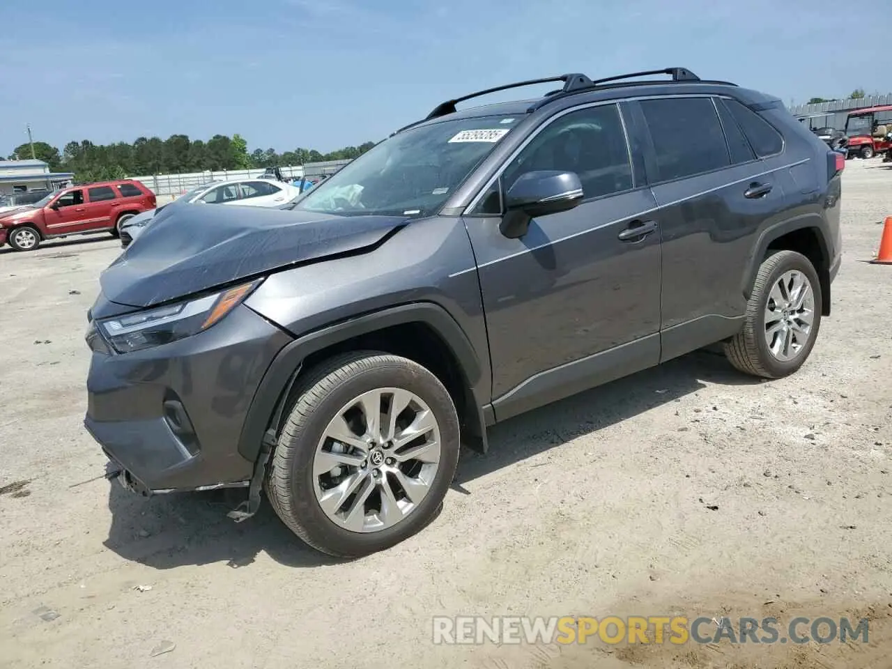 1 Photograph of a damaged car 2T3C1RFV1RC302246 TOYOTA RAV4 2024