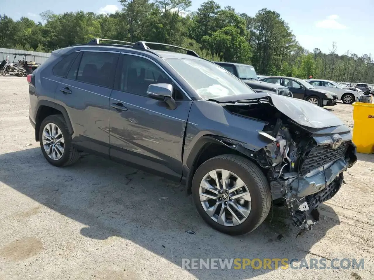 4 Photograph of a damaged car 2T3C1RFV1RC302246 TOYOTA RAV4 2024