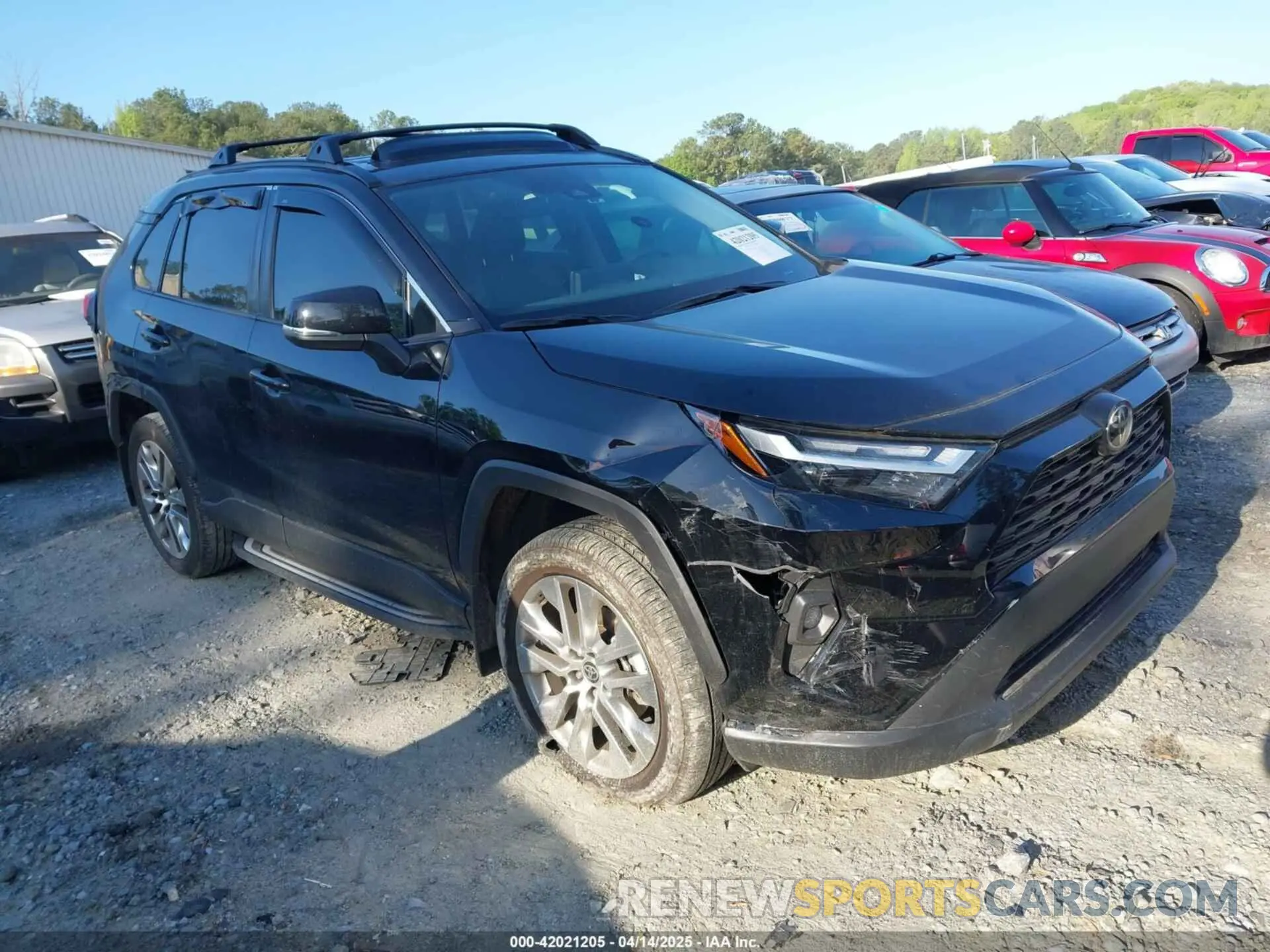 1 Photograph of a damaged car 2T3C1RFV1RW328165 TOYOTA RAV4 2024