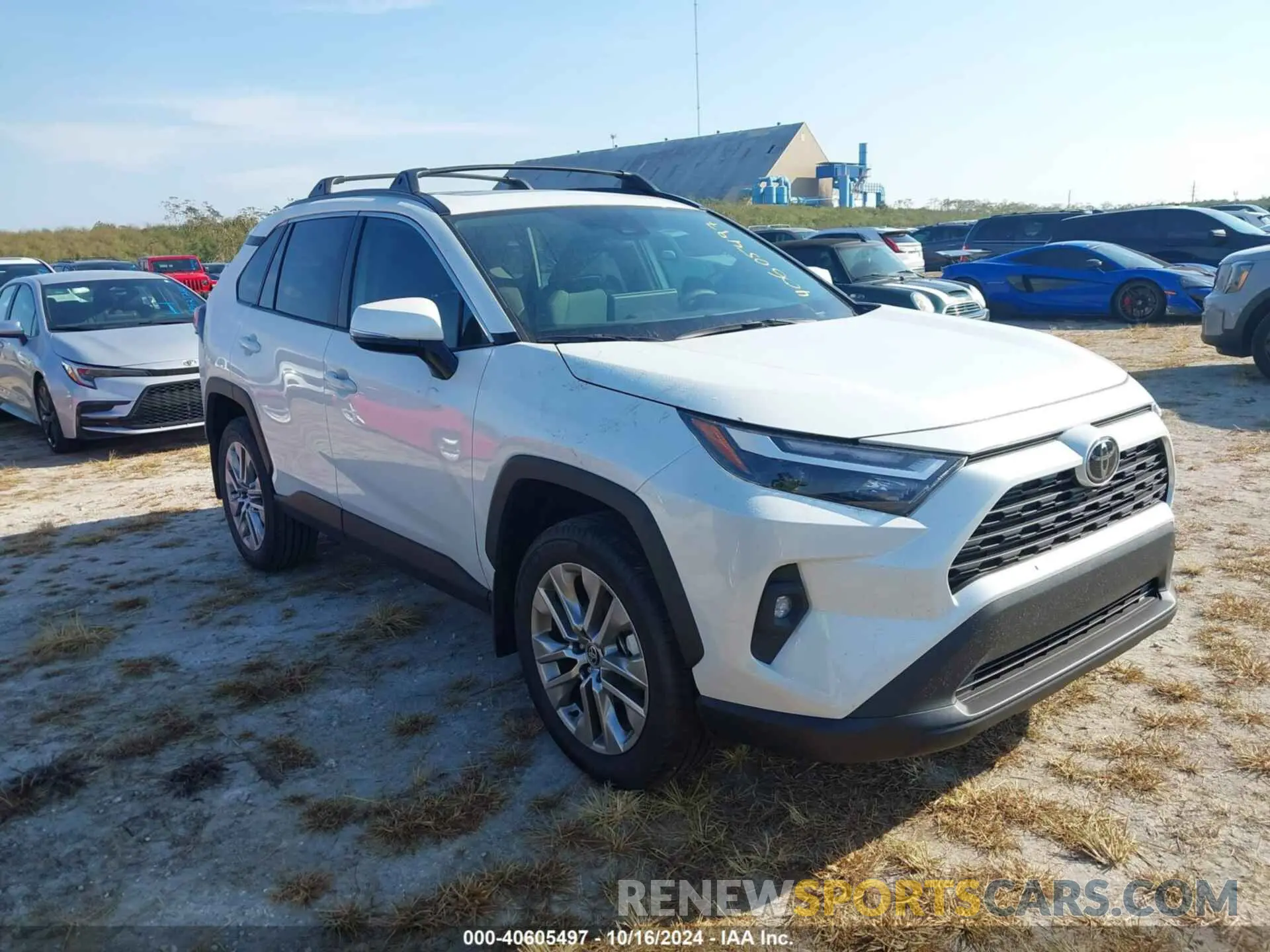 1 Photograph of a damaged car 2T3C1RFV1RW344687 TOYOTA RAV4 2024