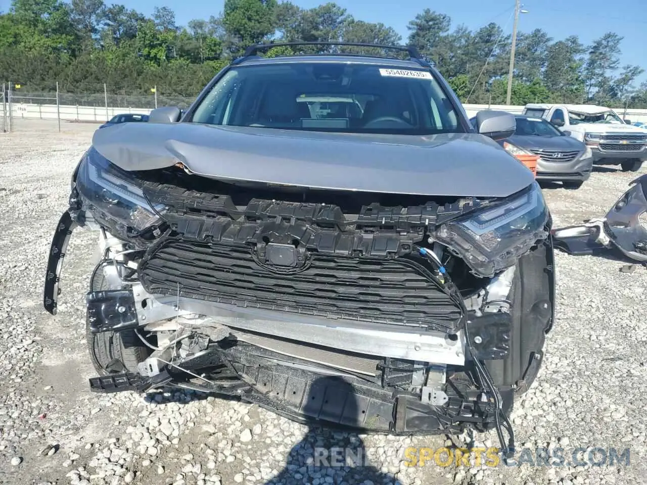 5 Фотография поврежденного автомобиля 2T3C1RFV2RC286896 TOYOTA RAV4 2024