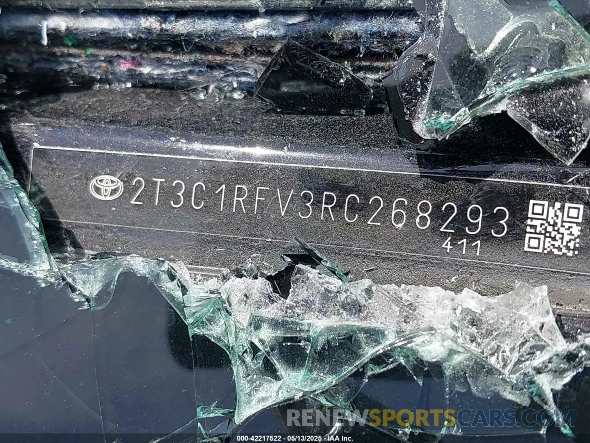 9 Фотография поврежденного автомобиля 2T3C1RFV3RC268293 TOYOTA RAV4 2024