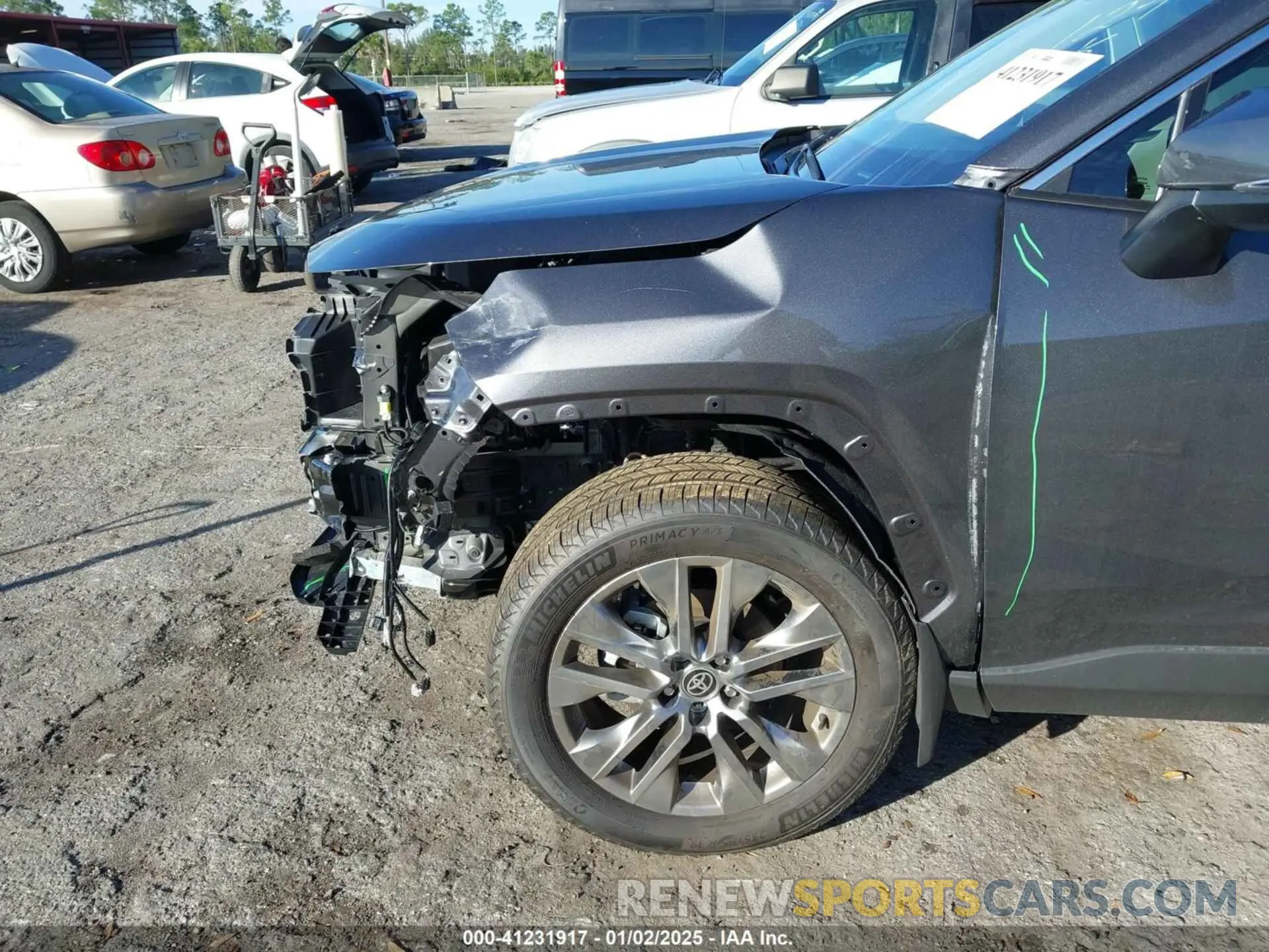 6 Photograph of a damaged car 2T3C1RFV3RC301065 TOYOTA RAV4 2024